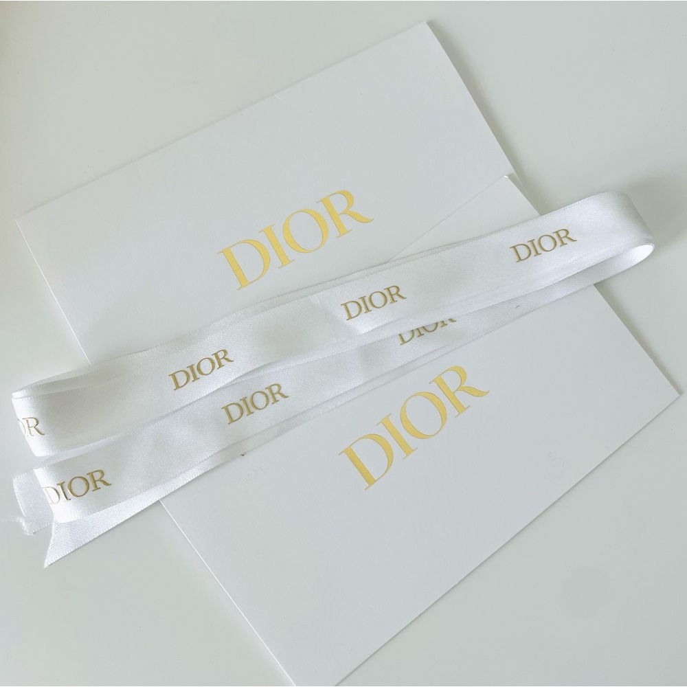 Dior‎ envelope & ribbon